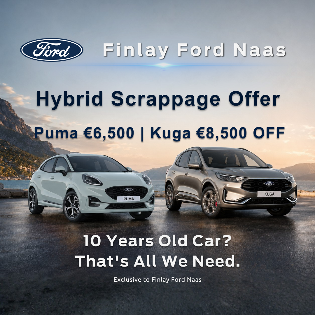 Exclusive Hybrid Scrappage Bonus at Finlay Ford Naas